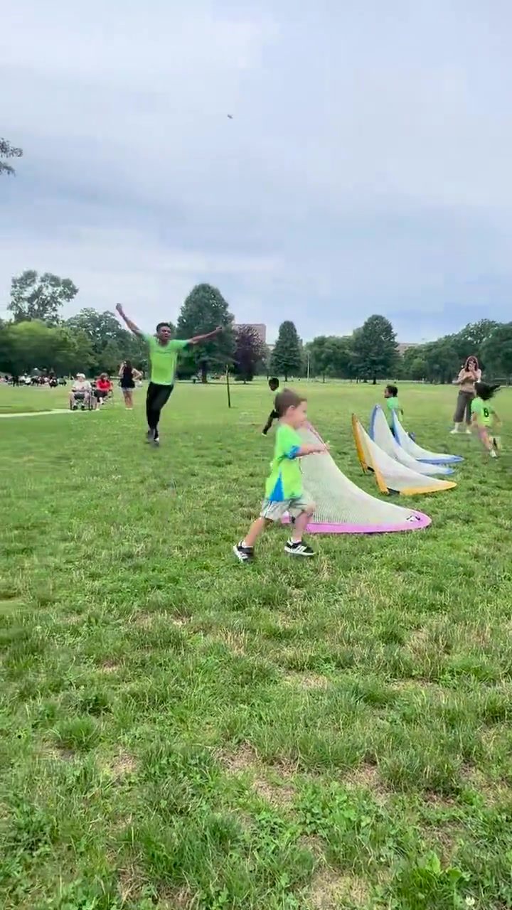 Fit Soccer Kids coaches leading a children’s soccer class